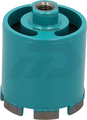 Massif Dozenboor Ø82x60mm M16 Met Achterafzuiging