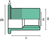 Blindklinkmoer M6 Alu Open Type (250 Stuks)-3