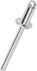 Masterfix 1031 Popnagel 4x20 Alu Bolkop