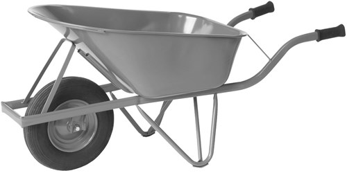 Matador M-120-L4 Bakkruiwagen Grijs 80 Liter Verstevigd