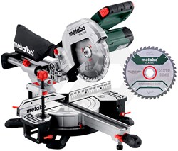Metabo KGS 216 M Afkortzaagmachine Met 2 Zaagbladen