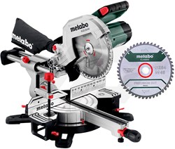 Metabo KGS 254 M Afkortzaagmachine Met 2 Zaagbladen