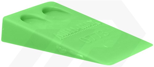 MILLI-MAX Wig 40x23x8mm Groen (350stuks)-2