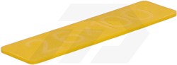 MILLI-MAX Glasblokjes 4x26x100 Geel (50 Stuks)