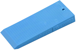 MILLI-MAX Wig 75x30x10mm Blauw (68 Stuks)