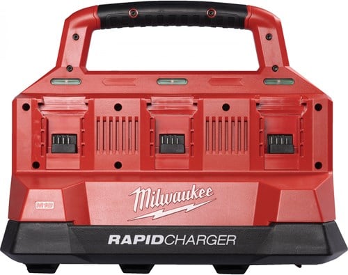 Milwaukee M18 PC6 Packout Acculader Voor 6 Accu's