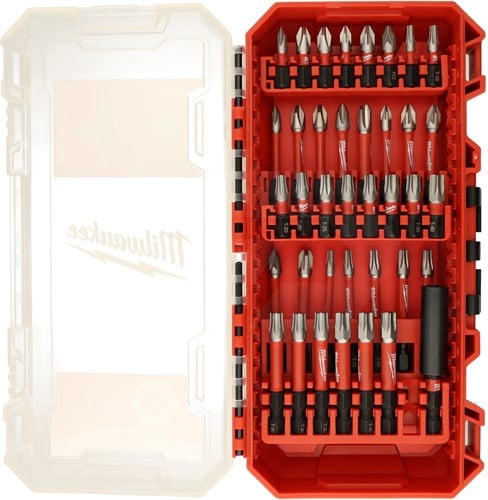 Milwaukee Shockwave Bitset 38-Delig (PH,PZ,TX)