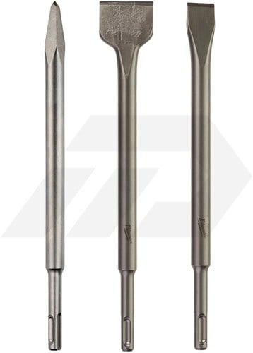 Milwaukee SDS-Plus Beitelset (3-delig)