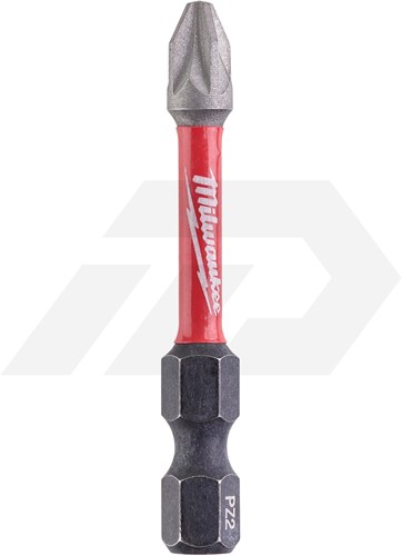 Milwaukee PZ 2x50mm Pozi Impactschroefbit Shockwave 1/4" (10 stuks)