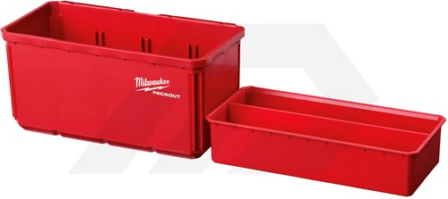 Milwaukee Packout Bakjes 10x20cm (2 Stuks)