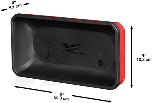 Milwaukee PACKOUT Magnetisch Bakje 10x20cm-2