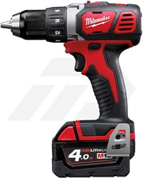 Milwaukee M18 BDD-402C 18V Schroefboormachine (2x4,0 Ah, Koffer)