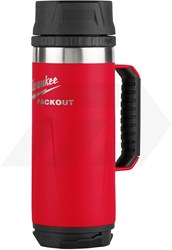Milwaukee Packout Thermosmok Met Drinkdop Rood (532 ml)