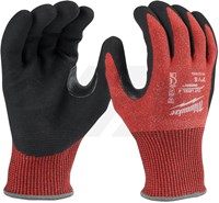 Milwaukee Gedipte Werkhandschoenen Snijklasse 4/D Mt. 10/XL (1 Paar)