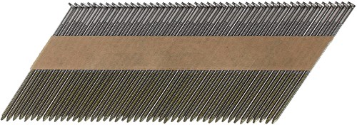 Milwaukee Stripnagels 2.8x70mm Blank Geringd D-Kop 34° (2200 Stuks)