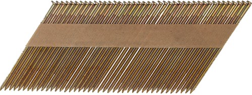 Milwaukee Stripnagels 2.8x63mm Verzinkt Geringd D-Kop 34° (2200 Stuks)