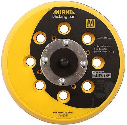 Mirka Steunschijf Ø125mm 28 Gaten Soft