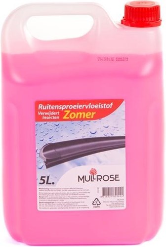 Mullrose Ruitenvloeistof Zomer 5 Ltr.
