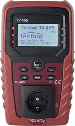 Testboy TV 465 Pro Multimeter Met Aardkabel- / Isolatieweerstand