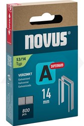 Novus A 14mm Nieten Superhard Verzinkt (800 Stuks)