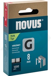 Novus G 8mm Nieten Verzinkt (1200 Stuks)