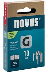 Novus G 10mm Nieten Verzinkt (600 Stuks)