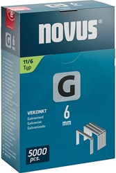 Novus G 6mm Nieten Verzinkt (5000 Stuks)
