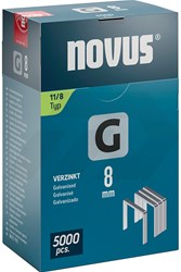 Novus G 8mm Nieten Verzinkt (5000 Stuks)