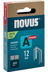 Novus A 12mm Nieten Superhard Verzinkt (800 Stuks)