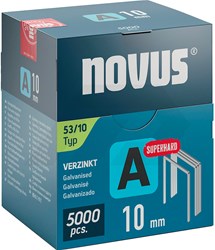Novus A 10mm Nieten Superhard Verzinkt (5000 Stuks)