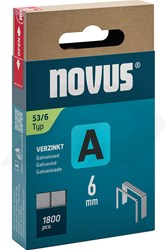 Novus A 6mm Nieten Verzinkt (1800 Stuks)