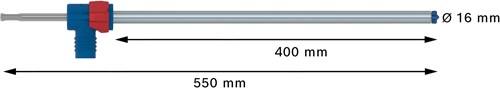 Bosch Expert SDS Clean Plus 8X Hamerboor 16x400mm-2