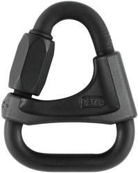 Petzl Delta Bar Stalen Snelschakel 8mm Zwart