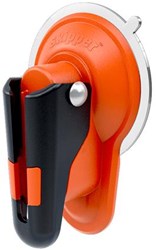 Skipper Houder/Eindclip Zuignap Oranje/Zwart