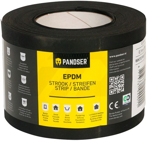 Pandser EPDM Folie 10cm x 0,5mm (20 Mtr.)