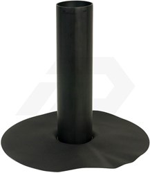 Pandser EPDM Dakdoorvoer 75mm 90° Zwart