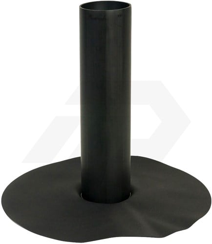 Pandser EPDM Dakdoorvoer 75mm 90° Zwart
