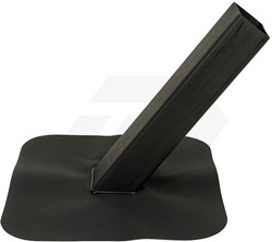 Pandser EPDM Stadsuitloop 60x80mm 45° Zwart 