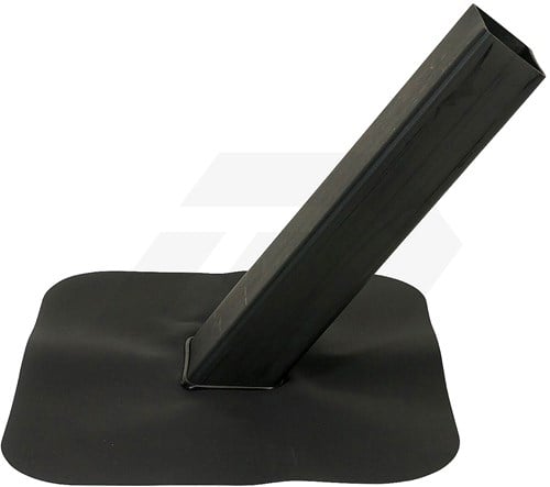 Pandser EPDM Stadsuitloop 60x80mm 45° Zwart 