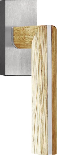Formani Two Draaikiepbeslag Mat RVS/Hout PBL22DK L