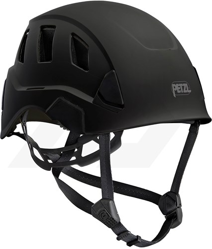 Petzl Strato Vent Lichtgewicht Geventileerde Klimhelm Zwart