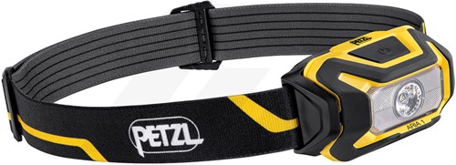 Petzl Aria 1 Hoofdlamp Zwart/Geel (350lm)