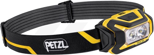 Petzl Aria 2R Hoofdlamp Zwart/Geel (600lm)