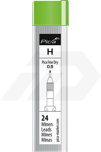Pica Fine Dry Reserve Stiftjes H Grafiet (24 Stuks)
