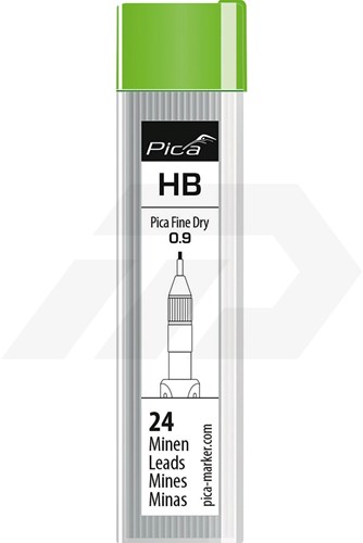 Pica Fine Dry Reserve Stiftjes HB Grafiet (24 Stuks)