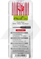 Pica-Dry Reserve Stiftjes Rood (10 Stuks)