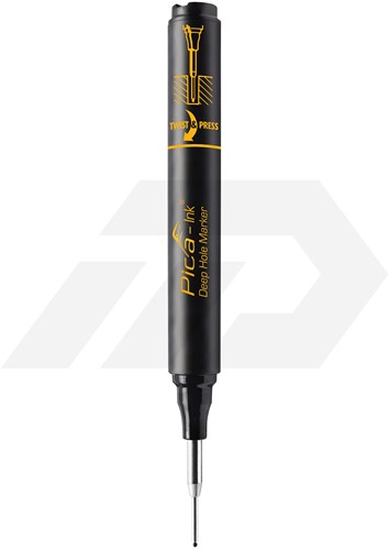 Pica-Ink Dieptemarkeer Stift Zwart (1 Stuks)