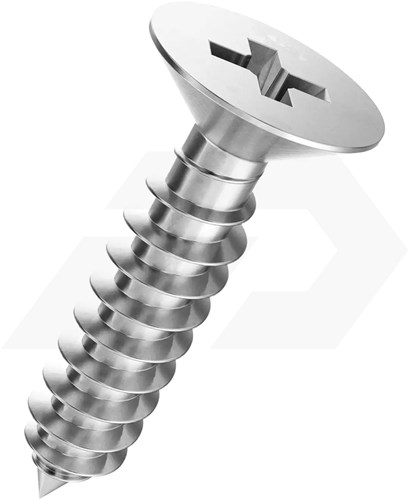 Plaatschroef 2.9x16mm RVS A2 PH1 DIN 7982-C