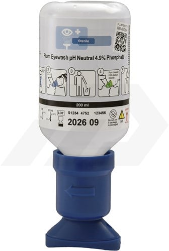 Plum Oogspoelfles 200ml PH Neutraal
