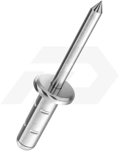 Gesipa Popnagel PolyGrip 4,0x17mm RVS Bolkop (50 Stuks)